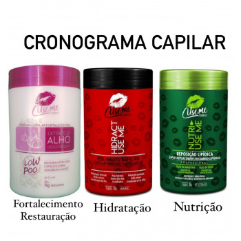 CRONOGRAMA CAPILAR MASCARA SOUPLE LISS  3X1KG