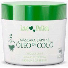 Mascara Capilar Óleo de Coco 300g Love Potion