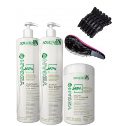 Kit SPA Vegan 3x1L Soupleliss + BRINDE